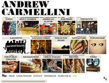 Tablet Screenshot of andrewcarmellini.com